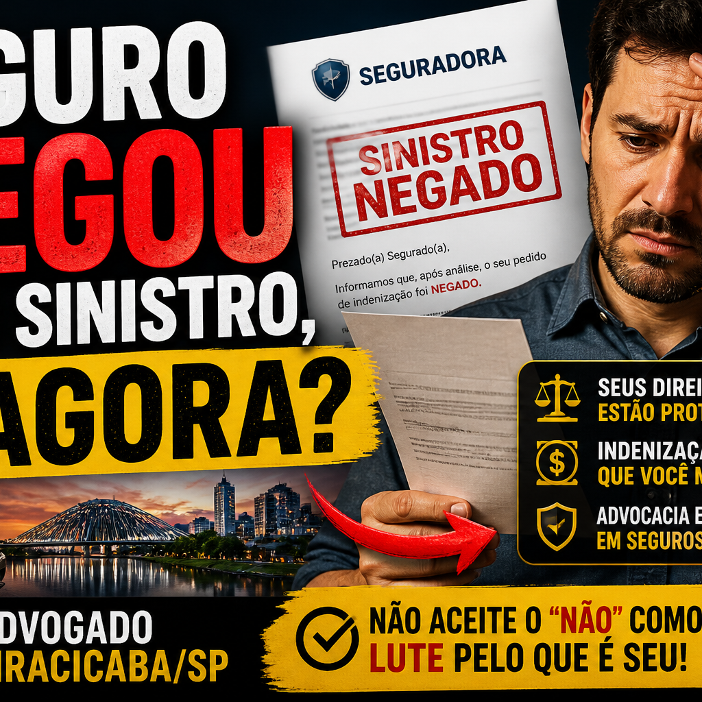 NEGATIVA DE SINISTRO EM PIRACICABA