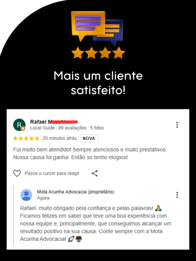 Mais um cliente satisfeito!