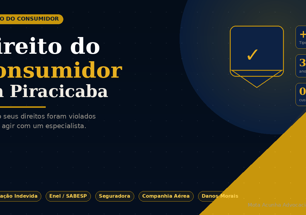 Advogado Consumidor em Piracicaba