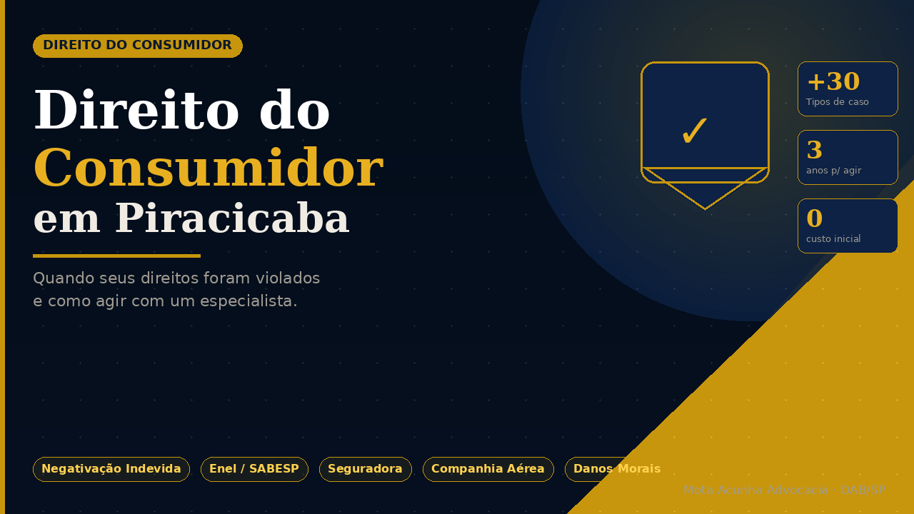 Advogado Consumidor em Piracicaba